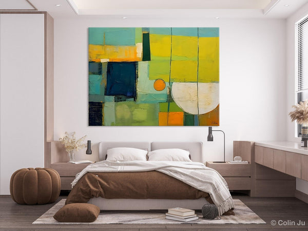 Contemporary Acrylic Paintings, Hand Painted Original Canvas Wall Art, Large Canvas Art Painting for Bedroom, Huge Modern Abstract Paintings-ArtWorkCrafts.com