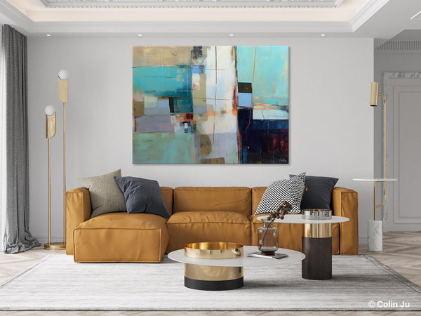 Hand Painted Original Canvas Wall Art, Large Canvas Art Painting for Bedroom, Huge Modern Abstract Paintings, Contemporary Acrylic Paintings-ArtWorkCrafts.com