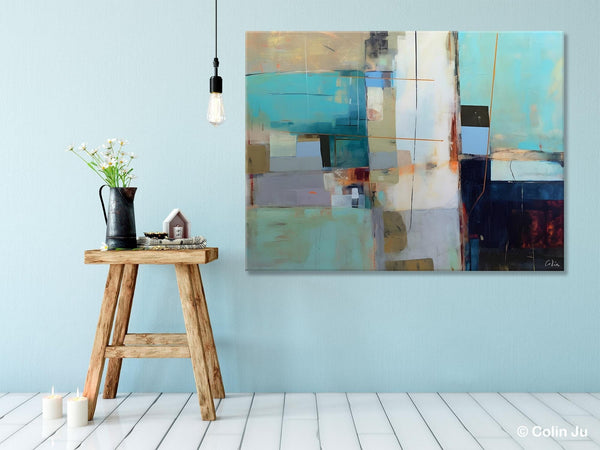 Hand Painted Original Canvas Wall Art, Large Canvas Art Painting for Bedroom, Huge Modern Abstract Paintings, Contemporary Acrylic Paintings-ArtWorkCrafts.com