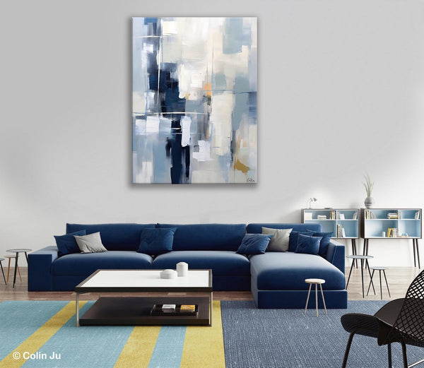 Large Modern Canvas Wall Paintings, Original Abstract Art, Large Wall Art Painting for Dining Room, Hand Painted Acrylic Painting on Canvas-ArtWorkCrafts.com