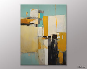 Large Modern Canvas Wall Art Paintings, Large Wall Art Paintings for Bedroom, Original Abstract Art, Hand Painted Acrylic Painting on Canvas-ArtWorkCrafts.com