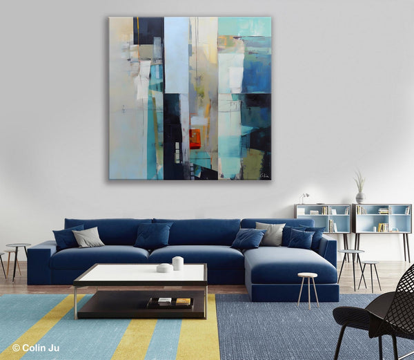 Original Modern Acrylic Art, Abstract Canvas Art for Bedroom, Modern Canvas Art Paintings, Extra Large Abstract Paintings for Dining Room-ArtWorkCrafts.com