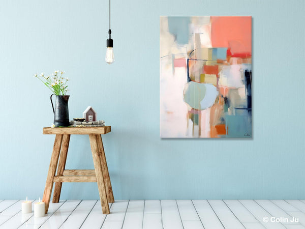 Large Modern Paintings, Original Abstract Canvas Art, Large Wall Painting for Bedroom, Hand Painted Canvas Art, Acrylic Painting on Canvas-ArtWorkCrafts.com