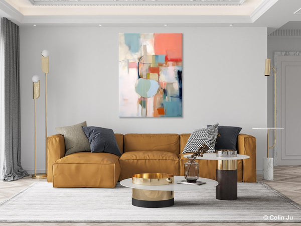 Large Modern Paintings, Original Abstract Canvas Art, Large Wall Painting for Bedroom, Hand Painted Canvas Art, Acrylic Painting on Canvas-ArtWorkCrafts.com