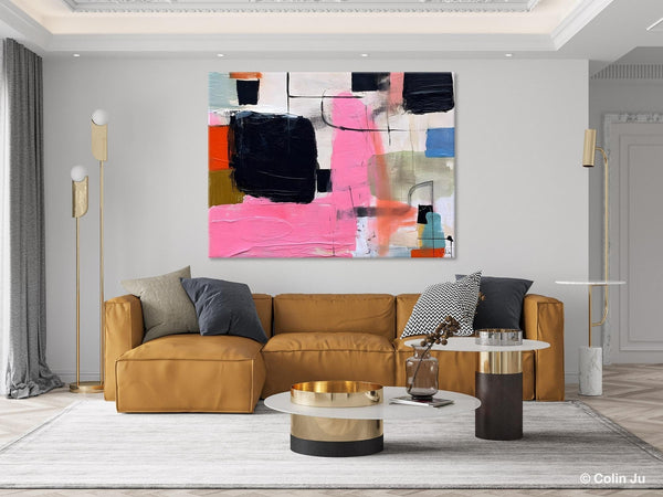 Contemporary Painting on Canvas, Extra Large Wall Art Paintings, Simple Canvas Art, Original Canvas Art for sale, Simple Abstract Paintings-ArtWorkCrafts.com