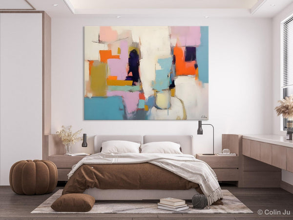 Oversized Abstract Wall Art Paintings, Large Wall Painting for Living Room, Contemporary Abstract Paintings on Canvas, Original Abstract Art-ArtWorkCrafts.com