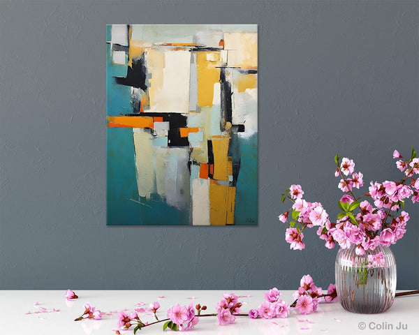 Heavy Texture Paintings, Large Original Wall Art Painting for Bedroom, Large Modern Canvas Paintings, Acrylic Paintings on Canvas-ArtWorkCrafts.com