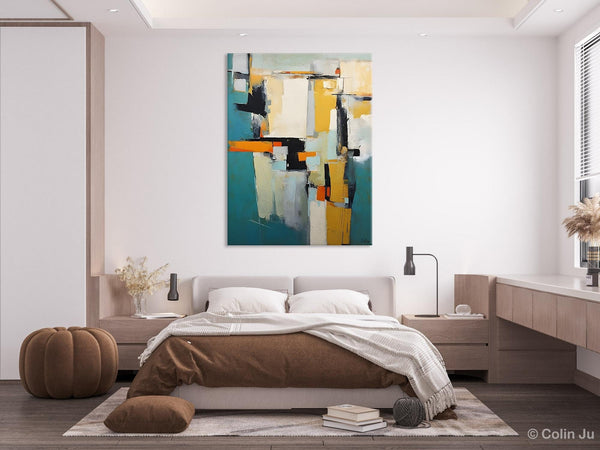 Heavy Texture Paintings, Large Original Wall Art Painting for Bedroom, Large Modern Canvas Paintings, Acrylic Paintings on Canvas-ArtWorkCrafts.com