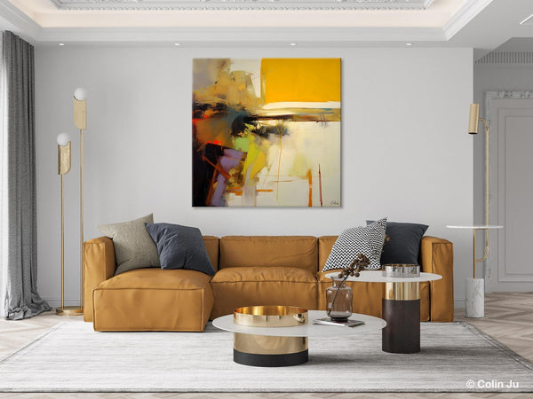 Large Abstract Art for Bedroom, Modern Acrylic Art, Modern Original Abstract Art, Simple Canvas Paintings for Sale, Contemporary Canvas Art-ArtWorkCrafts.com