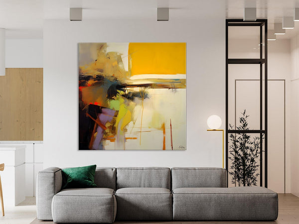Large Abstract Art for Bedroom, Modern Acrylic Art, Modern Original Abstract Art, Simple Canvas Paintings for Sale, Contemporary Canvas Art-ArtWorkCrafts.com