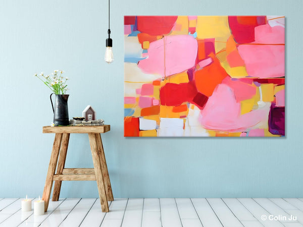 Original Modern Artwork, Large Wall Art Painting for Bedroom, Oversized Abstract Wall Art Paintings, Contemporary Acrylic Painting on Canvas-ArtWorkCrafts.com