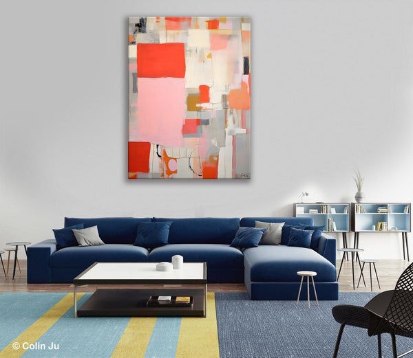 Original Wall Art Paintings, Large Paintings for Sale, Large Modern Canvas Art for Bedroom, Hand Painted Canvas Art, Acrylic Art on Canvas-ArtWorkCrafts.com