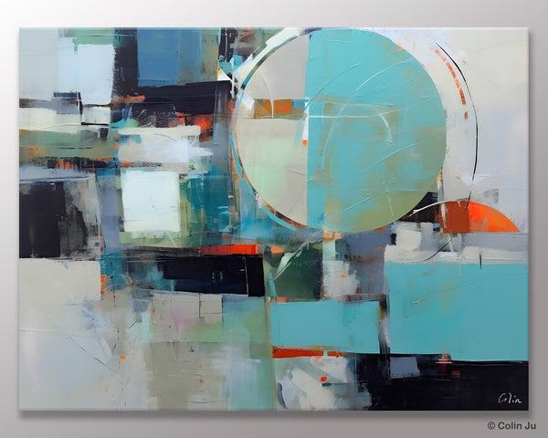 Extra Large Modern Canvas Paintings, Hand Painted Canvas Art, Large Original Wall Art Painting for Bedroom, Acrylic Paintings on Canvas-ArtWorkCrafts.com