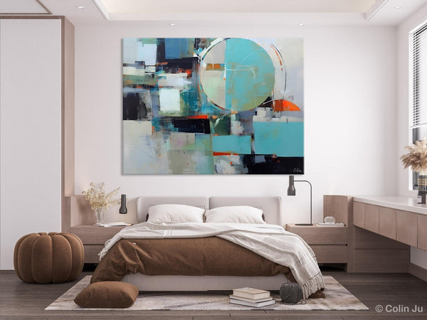 Extra Large Modern Canvas Paintings, Hand Painted Canvas Art, Large Original Wall Art Painting for Bedroom, Acrylic Paintings on Canvas-ArtWorkCrafts.com