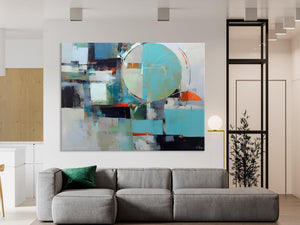 Extra Large Modern Canvas Paintings, Hand Painted Canvas Art, Large Original Wall Art Painting for Bedroom, Acrylic Paintings on Canvas-ArtWorkCrafts.com