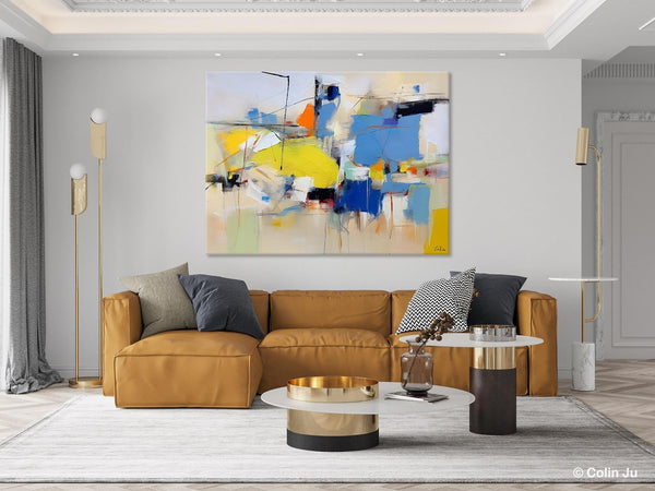 Large Canvas Art for Sale, Original Abstract Art Paintings, Hand Painted Canvas Art, Acrylic Painting on Canvas, Large Painting for Bedroom-ArtWorkCrafts.com