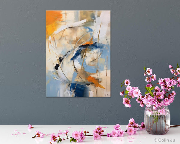 Modern Acrylic Paintings, Large Paintings for Living Room, Contemporary Wall Art Paintings, Hand Painted Canvas Art, Original Abstract Art-ArtWorkCrafts.com