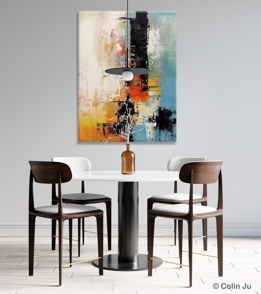 Contemporary Wall Art Paintings, Hand Painted Canvas Art, Original Abstract Art, Modern Acrylic Paintings, Large Paintings for Living Room-ArtWorkCrafts.com