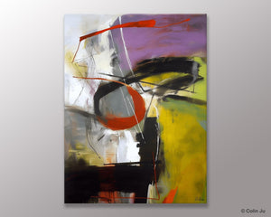 Large Original Artwork, Contemporary Acrylic Painting on Canvas, Large Wall Art Paintings for Living Room, Modern Canvas Art Paintings-ArtWorkCrafts.com