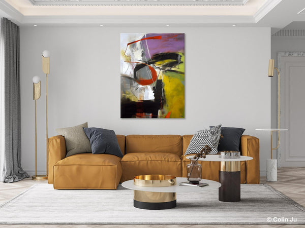 Large Original Artwork, Contemporary Acrylic Painting on Canvas, Large Wall Art Paintings for Living Room, Modern Canvas Art Paintings-ArtWorkCrafts.com