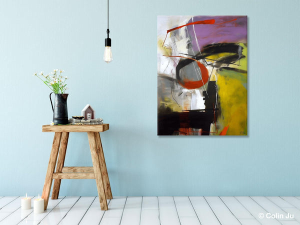 Large Original Artwork, Contemporary Acrylic Painting on Canvas, Large Wall Art Paintings for Living Room, Modern Canvas Art Paintings-ArtWorkCrafts.com