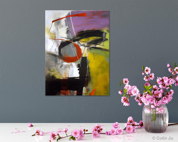 Large Original Artwork, Contemporary Acrylic Painting on Canvas, Large Wall Art Paintings for Living Room, Modern Canvas Art Paintings-ArtWorkCrafts.com