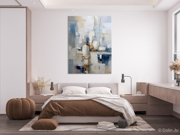 Oversized Contemporary Acrylic Paintings, Modern Abstract Paintings, Original Canvas Wall Art, Extra Large Canvas Painting for Living Room-ArtWorkCrafts.com