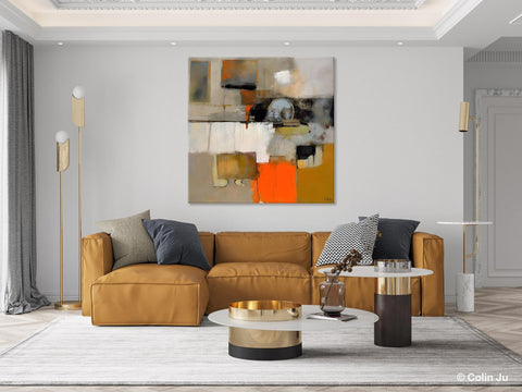 Contemporary Canvas Art, Modern Acrylic Artwork, Buy Art Paintings Online, Original Modern Paintings, Large Abstract Painting for Bedroom-ArtWorkCrafts.com