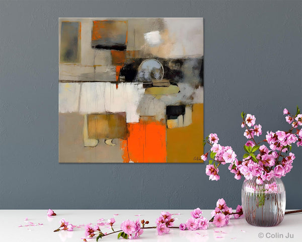 Contemporary Canvas Art, Modern Acrylic Artwork, Buy Art Paintings Online, Original Modern Paintings, Large Abstract Painting for Bedroom-ArtWorkCrafts.com