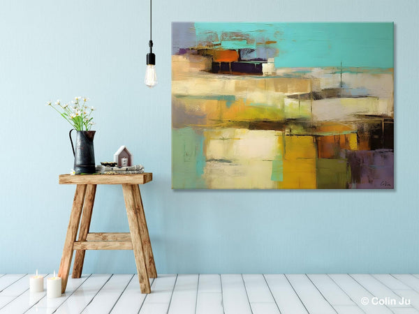 Modern Wall Art Ideas for Bedroom, Extra Large Canvas Painting, Original Abstract Art, Hand Painted Wall Art, Contemporary Acrylic Paintings-ArtWorkCrafts.com