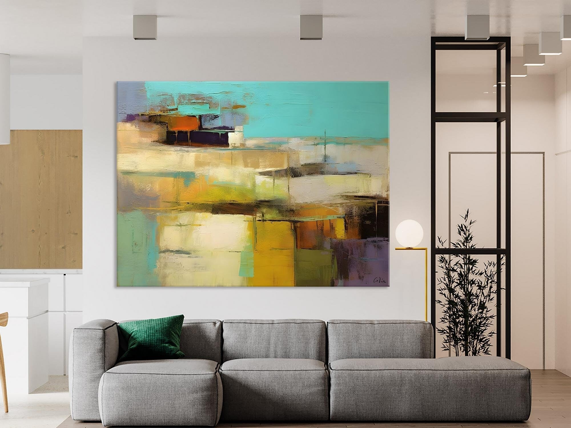 Modern Wall Art Ideas for Bedroom, Extra Large Canvas Painting, Original Abstract Art, Hand Painted Wall Art, Contemporary Acrylic Paintings-ArtWorkCrafts.com