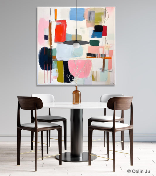 Modern Canvas Paintings, Large Abstract Painting for Bedroom, Original Abstract Wall Art, Modern Acrylic Artwork, Contemporary Canvas Art-ArtWorkCrafts.com