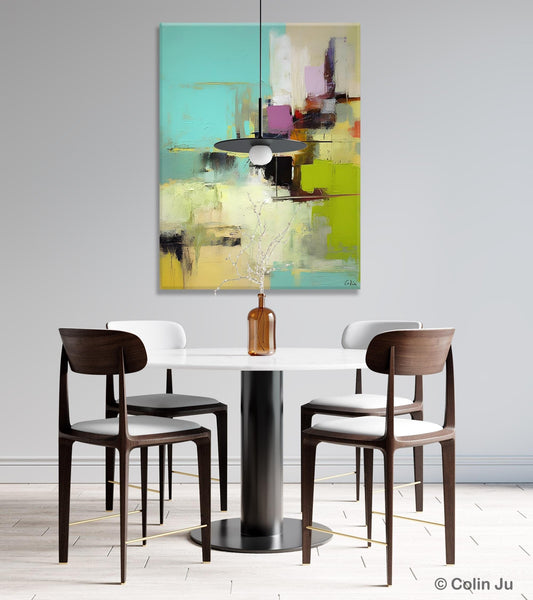 Contemporary Wall Art Paintings, Extra Large Original Art, Abstract Landscape Artwork, Landscape Painting on Canvas, Hand Painted Canvas Art-ArtWorkCrafts.com