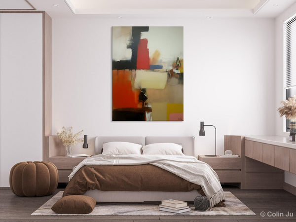 Large Contemporary Wall Art, Abstract Wall Paintings, Extra Large Paintings for Bedroom, Hand Painted Canvas Art, Original Modern Painting-ArtWorkCrafts.com