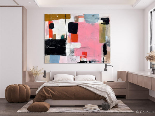 Modern Wall Art Ideas for Bedroom, Large Canvas Paintings, Original Abstract Art, Hand Painted Canvas Art, Contemporary Acrylic Paintings-ArtWorkCrafts.com