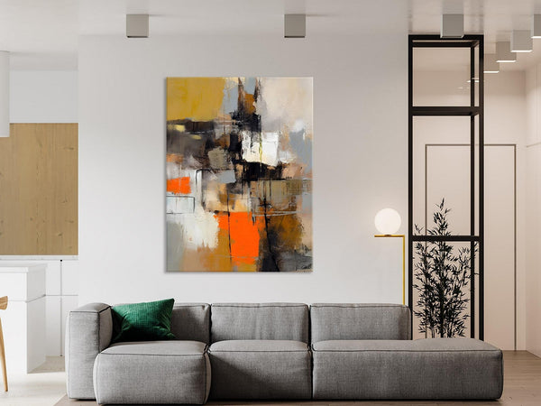 Acrylic Painting on Canvas, Modern Paintings, Extra Large Paintings for Dining Room, Large Contemporary Wall Art, Original Abstract Painting-ArtWorkCrafts.com