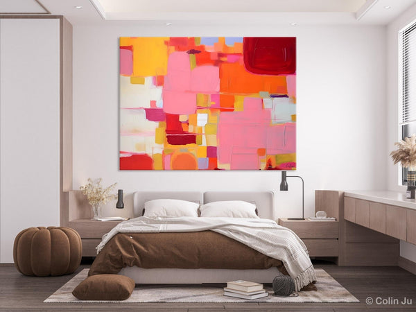Original Acrylic Wall Art, Oversized Contemporary Acrylic Paintings, Abstract Canvas Paintings, Extra Large Canvas Painting for Living Room-ArtWorkCrafts.com