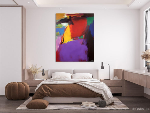 Abstract Painting on Canvas, Extra Large Abstract Painting for Living Room, Large Original Abstract Wall Art, Contemporary Acrylic Paintings-ArtWorkCrafts.com