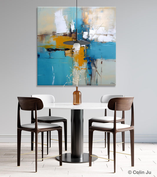 Large Abstract Painting for Bedroom, Original Modern Wall Art Paintings, Oversized Contemporary Canvas Paintings, Modern Acrylic Artwork-ArtWorkCrafts.com