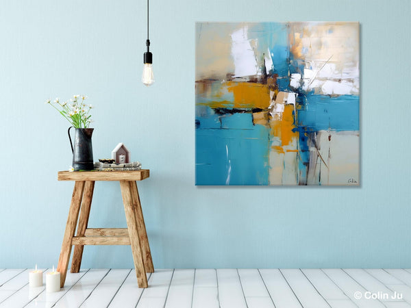 Large Abstract Painting for Bedroom, Original Modern Wall Art Paintings, Oversized Contemporary Canvas Paintings, Modern Acrylic Artwork-ArtWorkCrafts.com