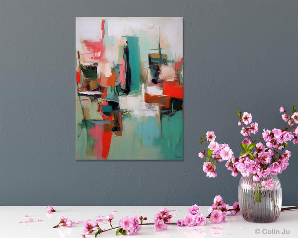 Extra Large Painting for Sale, Huge Contemporary Acrylic Paintings, Extra Large Canvas Paintings, Original Abstract Painting, Impasto Art-ArtWorkCrafts.com