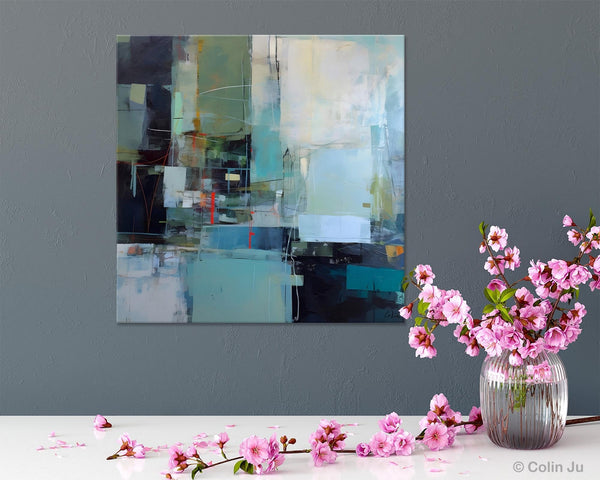 Original Modern Paintings, Contemporary Canvas Art, Modern Acrylic Artwork, Buy Art Paintings Online, Large Abstract Painting for Bedroom-ArtWorkCrafts.com