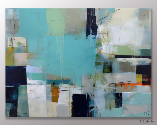Modern Wall Art Ideas for Living Room, Extra Large Canvas Paintings, Original Abstract Painting, Impasto Art, Contemporary Acrylic Paintings-ArtWorkCrafts.com