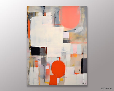 Acrylic Painting on Canvas, Contemporary Wall Art Paintings, Canvas Paintings for Bedroom, Extra Large Original Art, Buy Paintings Online-ArtWorkCrafts.com