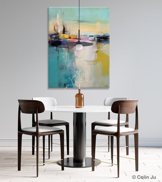 Heavy Texture Canvas Art, Abstract Paintings, Large Contemporary Wall Art, Extra Large Paintings for Living Room, Original Modern Painting-ArtWorkCrafts.com