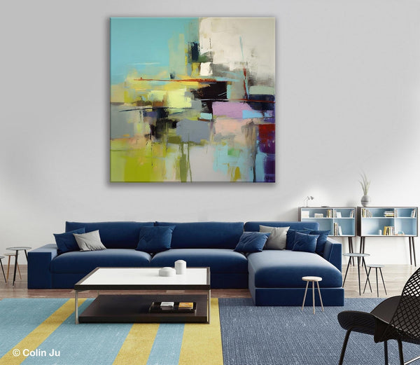 Original Modern Wall Art, Modern Canvas Paintings, Contemporary Canvas Art, Modern Acrylic Artwork, Large Abstract Painting for Bedroom-ArtWorkCrafts.com