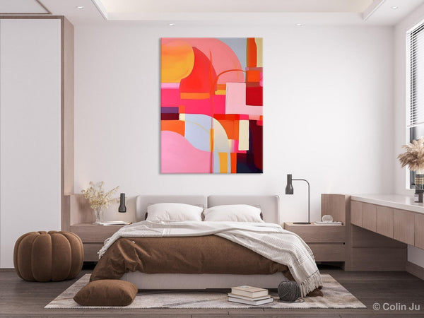 Contemporary Acrylic Painting on Canvas, Modern Wall Art Paintings, Canvas Paintings for Bedroom, Large Original Art, Buy Wall Art Online-ArtWorkCrafts.com