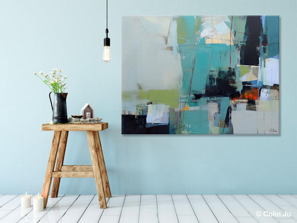 Oversized Canvas Paintings, Original Abstract Art, Large Wall Art Ideas for Living Room, Hand Painted Canvas Art, Contemporary Acrylic Art-ArtWorkCrafts.com