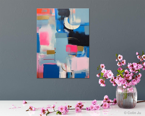 Large Painting Ideas for Living Room, Large Original Canvas Art, Contemporary Acrylic Painting on Canvas, Modern Abstract Wall Art Paintings-ArtWorkCrafts.com