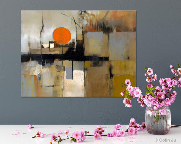 Large Wall Art Ideas for Living Room, Hand Painted Canvas Art, Oversized Canvas Paintings, Original Abstract Art, Contemporary Acrylic Art-ArtWorkCrafts.com